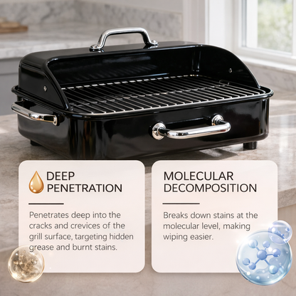 2-Pack Grill Cleaning Spray – 100ml per Bottle