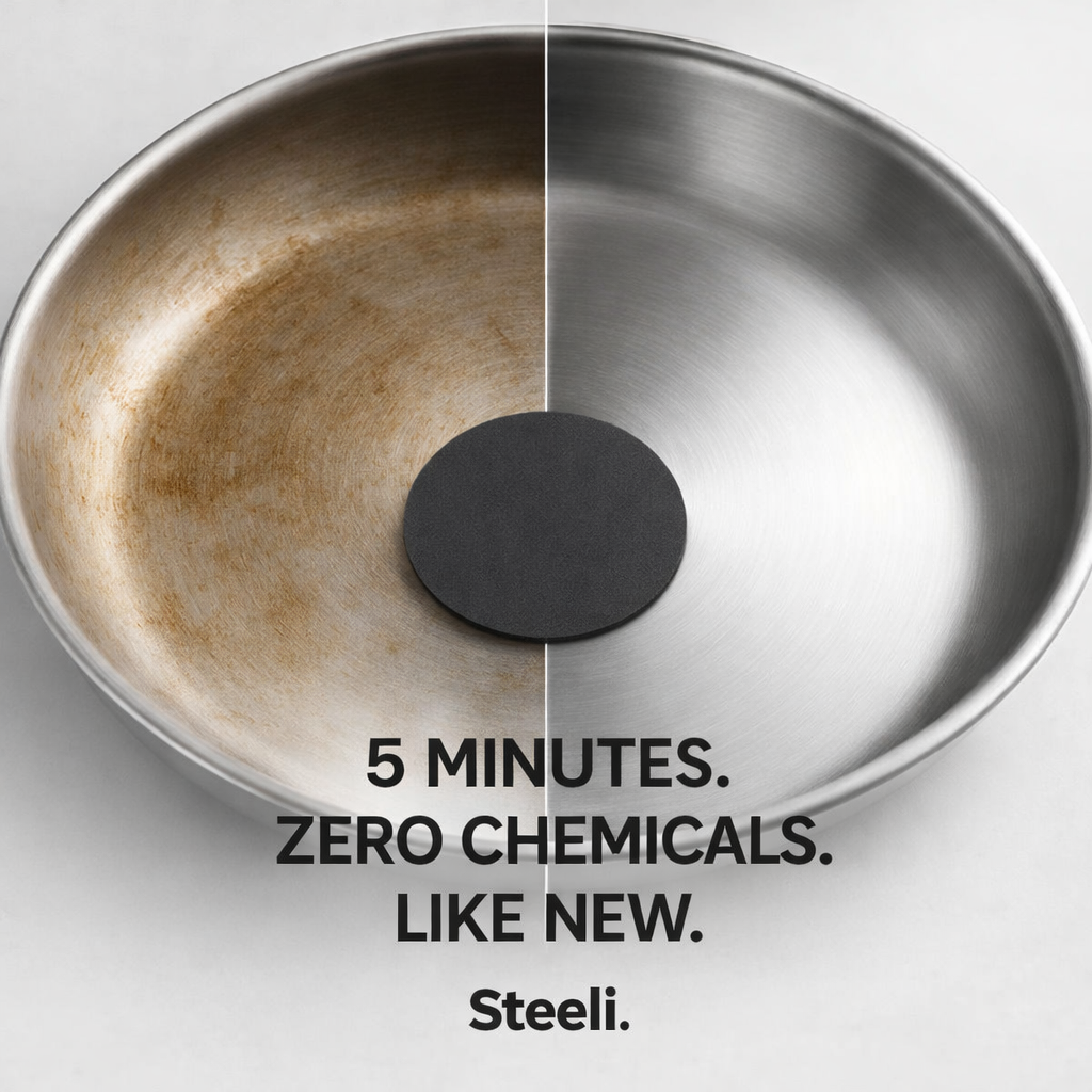 Steeli Sponge for Stainless Steel