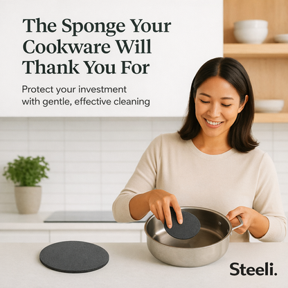 Steeli Sponge for Stainless Steel
