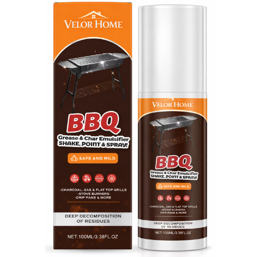 2-Pack Grill Cleaning Spray – 100ml per Bottle